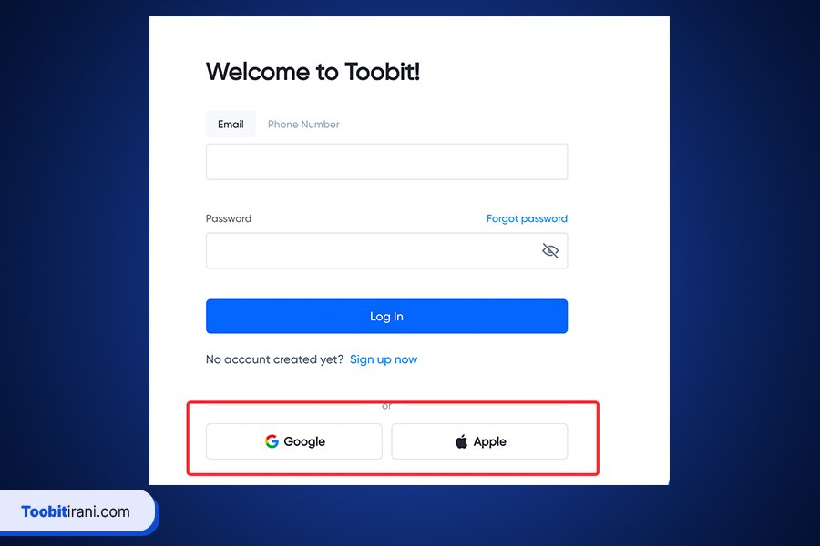 ورود آسان به توبیت با حسابهای شخص ثالث