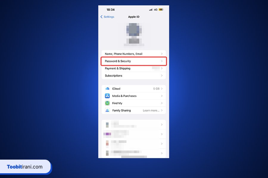 آموزش گام به گام بازنشانی Apple ID در صرافی توبیت