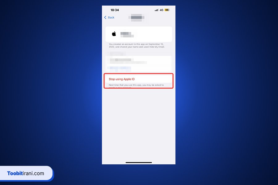 آموزش گام به گام بازنشانی Apple ID در صرافی توبیت