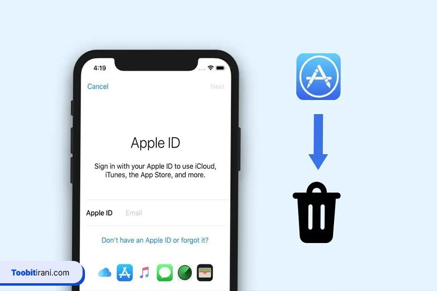 بازنشانی اپل ایدی